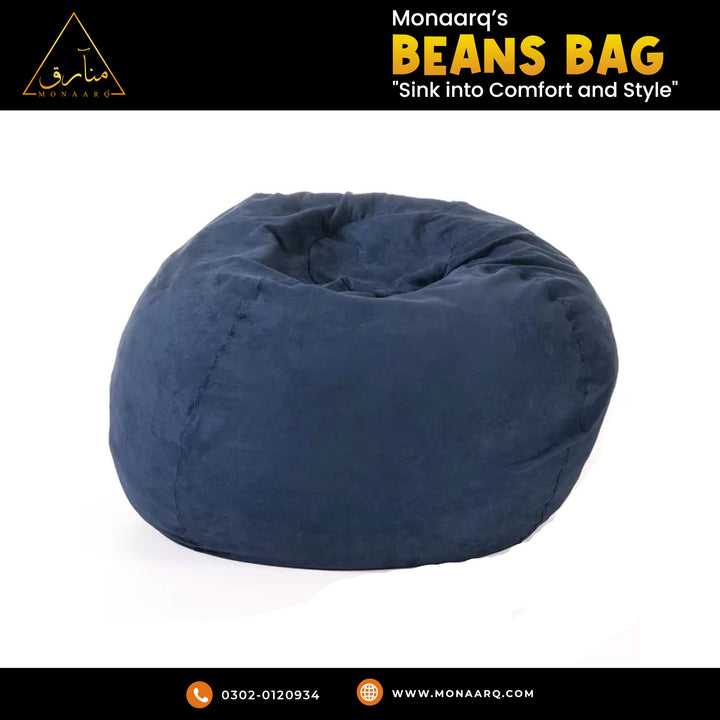 Bean Bag Chair (Blue)