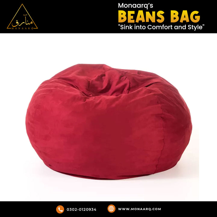 Bean Bag Chair (Red)