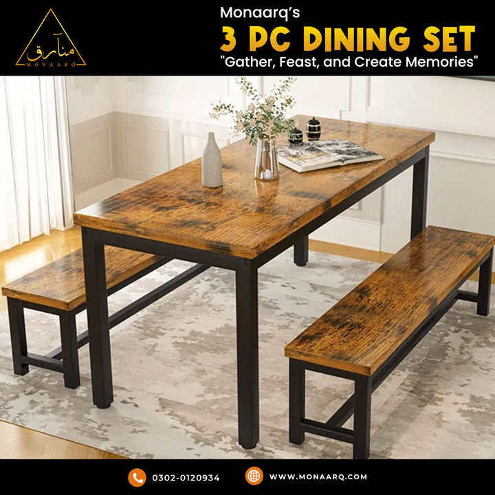 3 - Piece Dining Set (4 seater)
