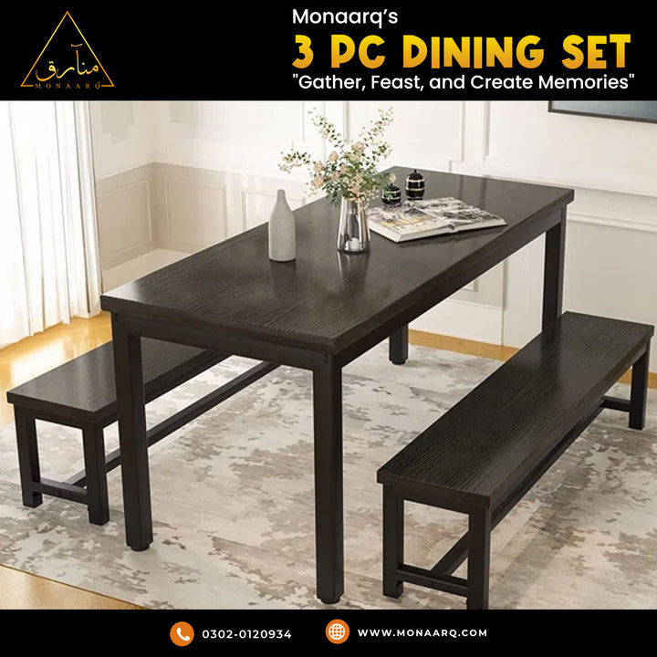 3 - Piece Dining Set (4 seater)