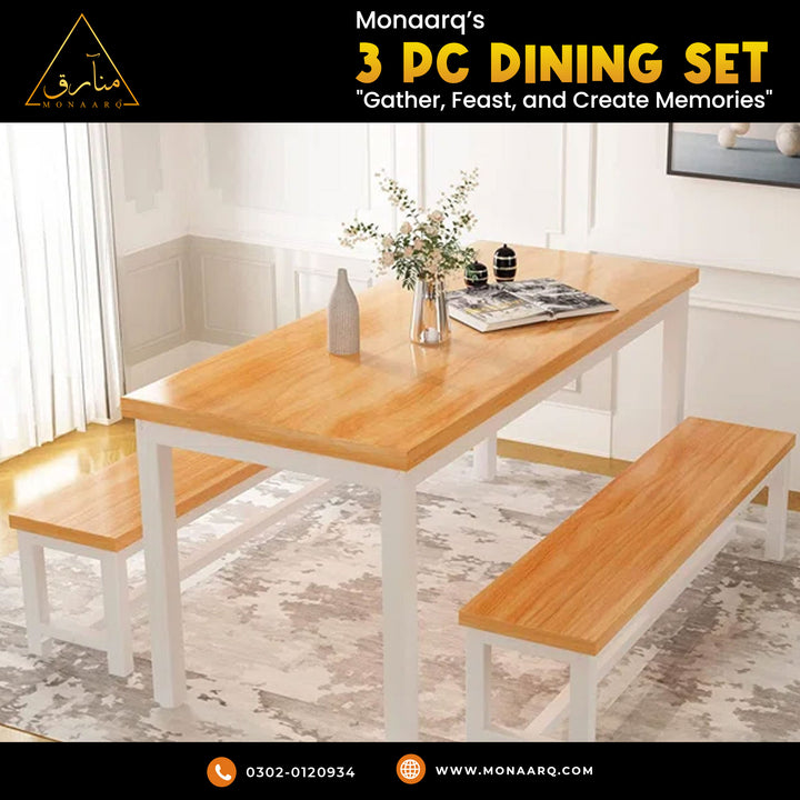 3 - Piece Dining Set (4 seater)