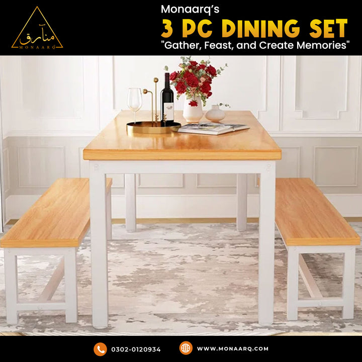 3 - Piece Dining Set (4 seater)