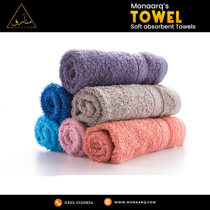 Set of 6 Premium Bath Towel