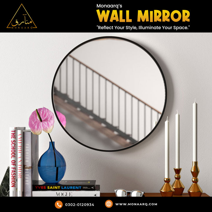 Wall Mirror (Round/Circle shape)
