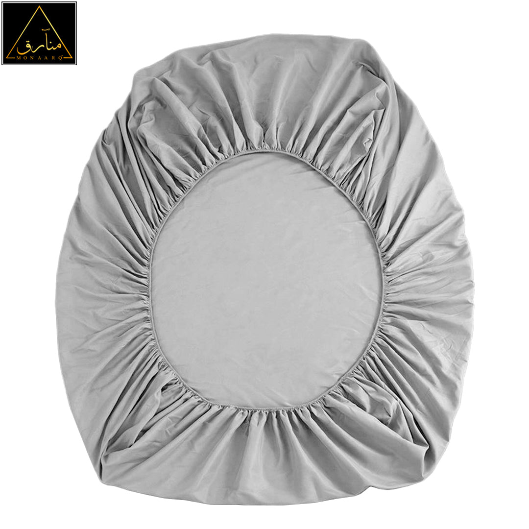 Jersey Fitted Sheet (Grey)