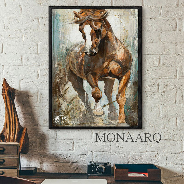 OIL PAINTING SINGLE WALL FRAME