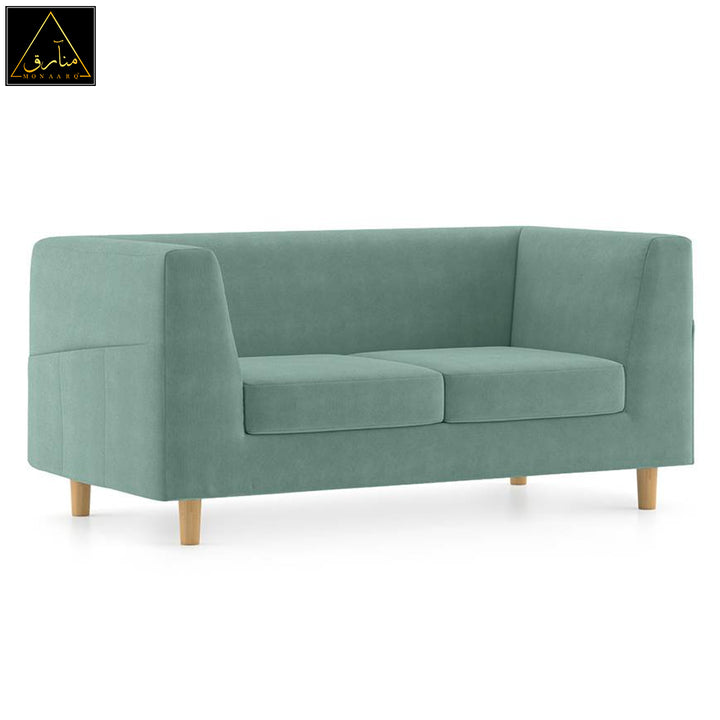 Rubik Sofa (Dusty Turquoise Velvet)