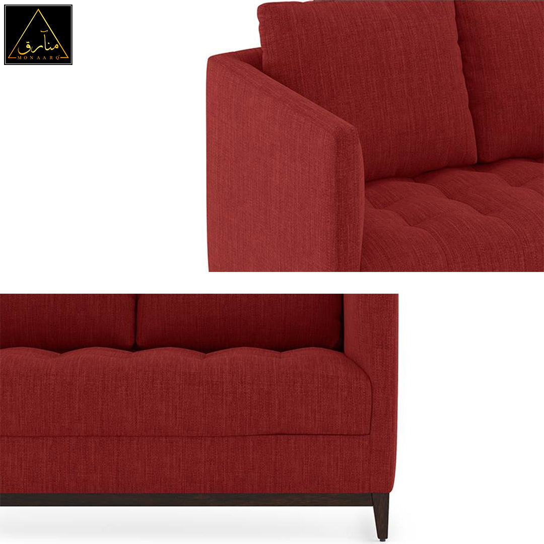 Florence Compact Sofa (Salsa Red)