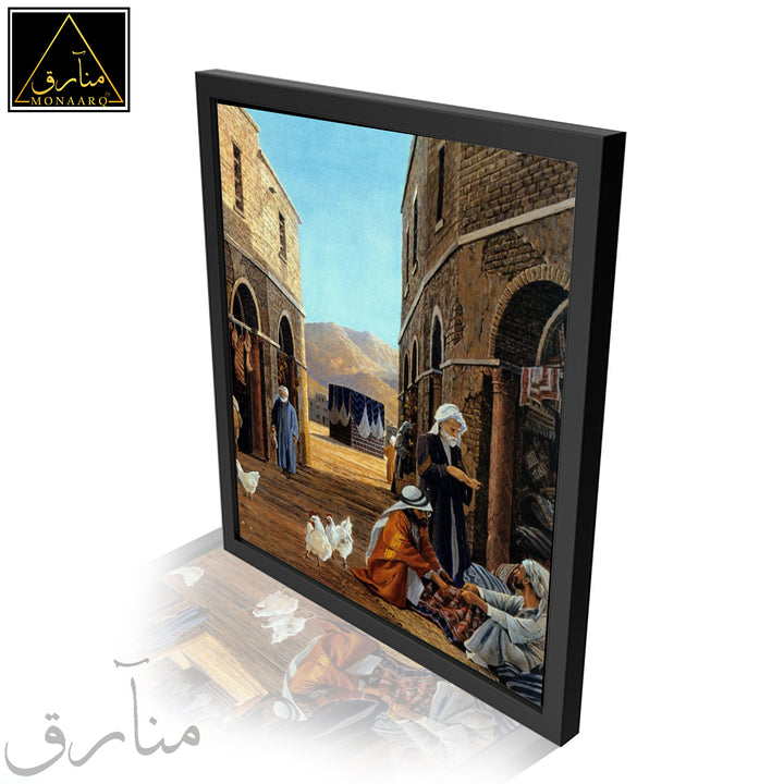 OIL PAINTING SINGLE WALL FRAME