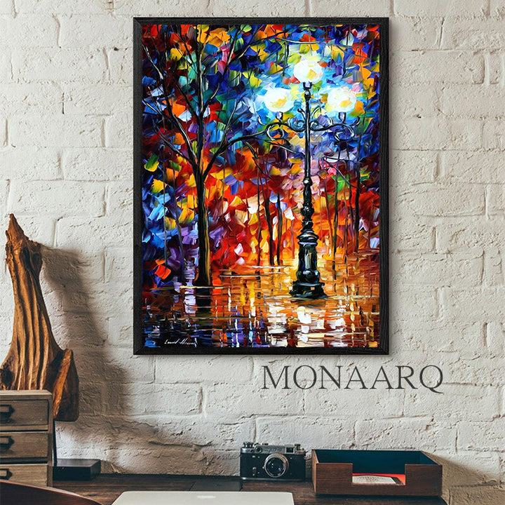 OIL PAINTING SINGLE WALL FRAME