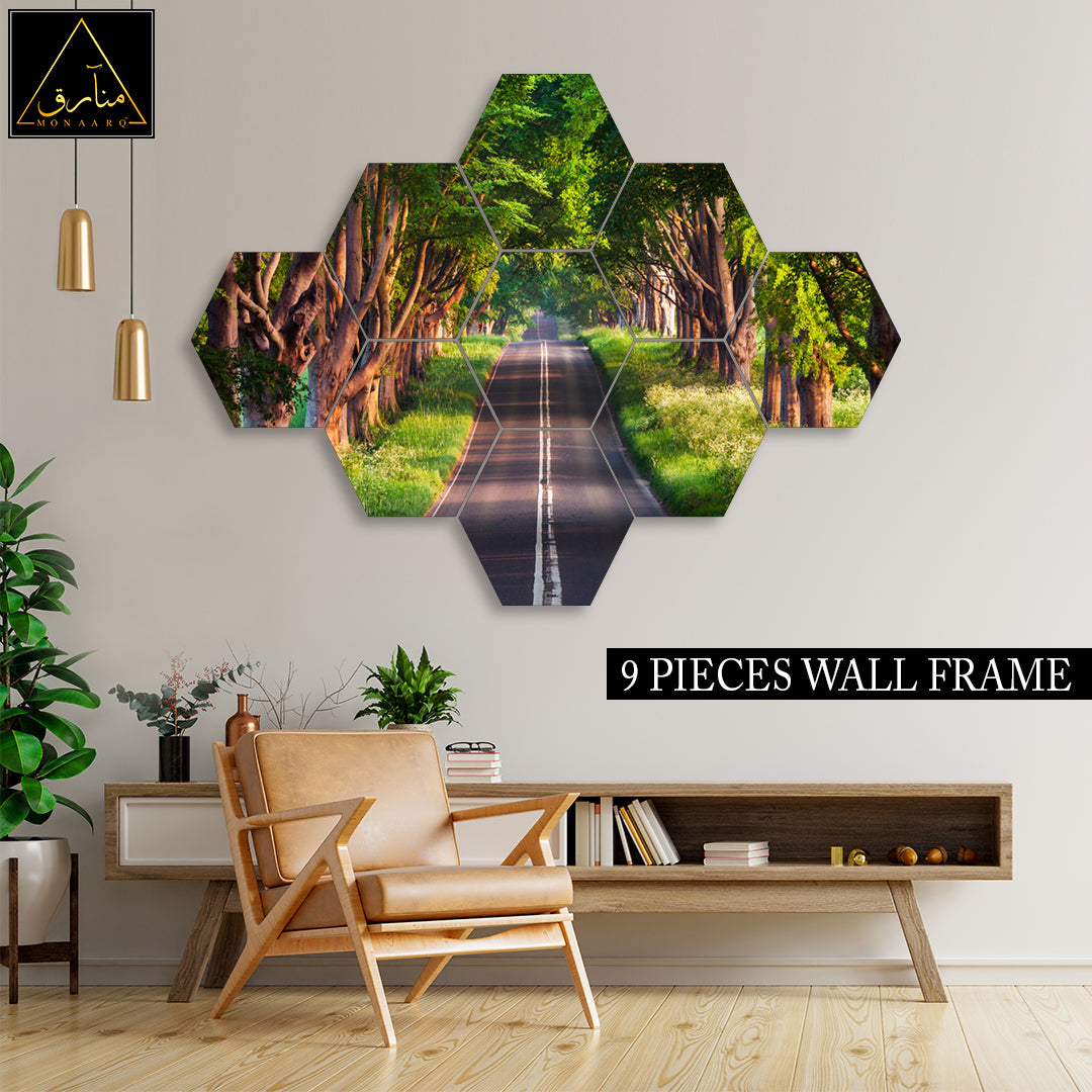 9 PIECES WALL FRAME