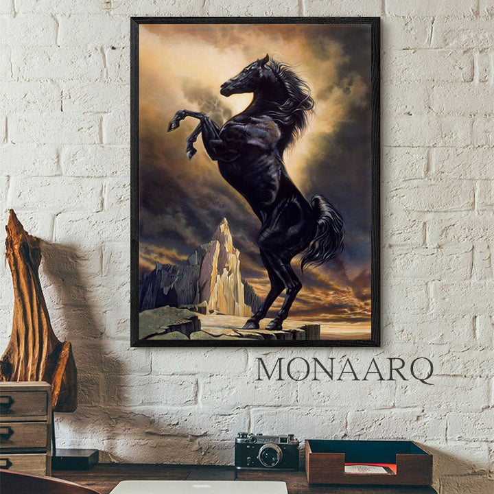 OIL PAINTING SINGLE WALL FRAME