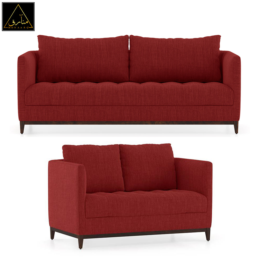 Florence Compact Sofa (Salsa Red)