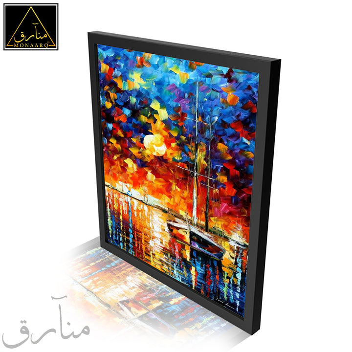 OIL PAINTING SINGLE WALL FRAME