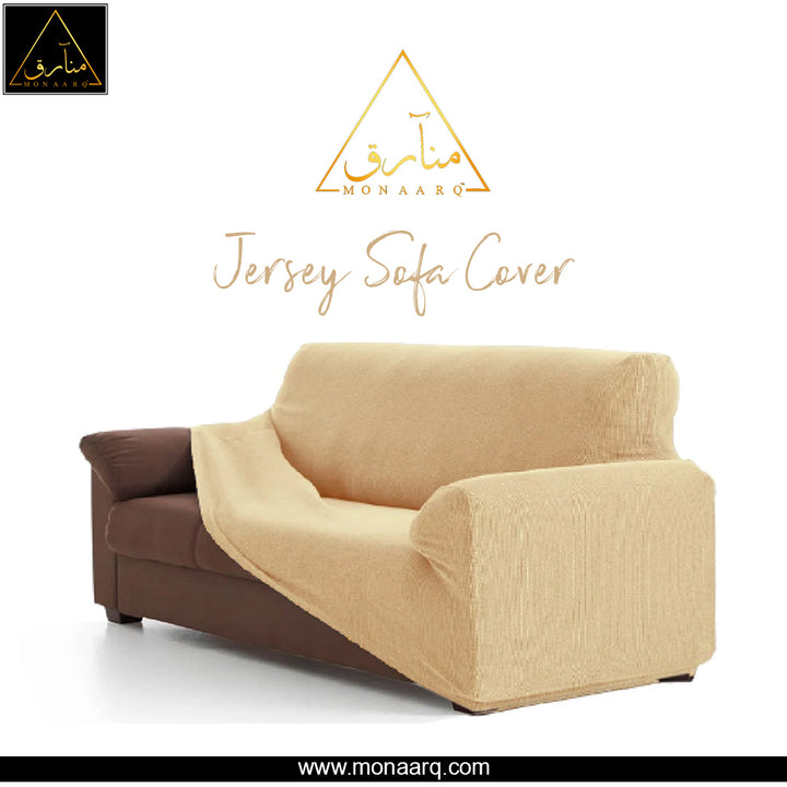 JERSEY SOFA COVER - Beige