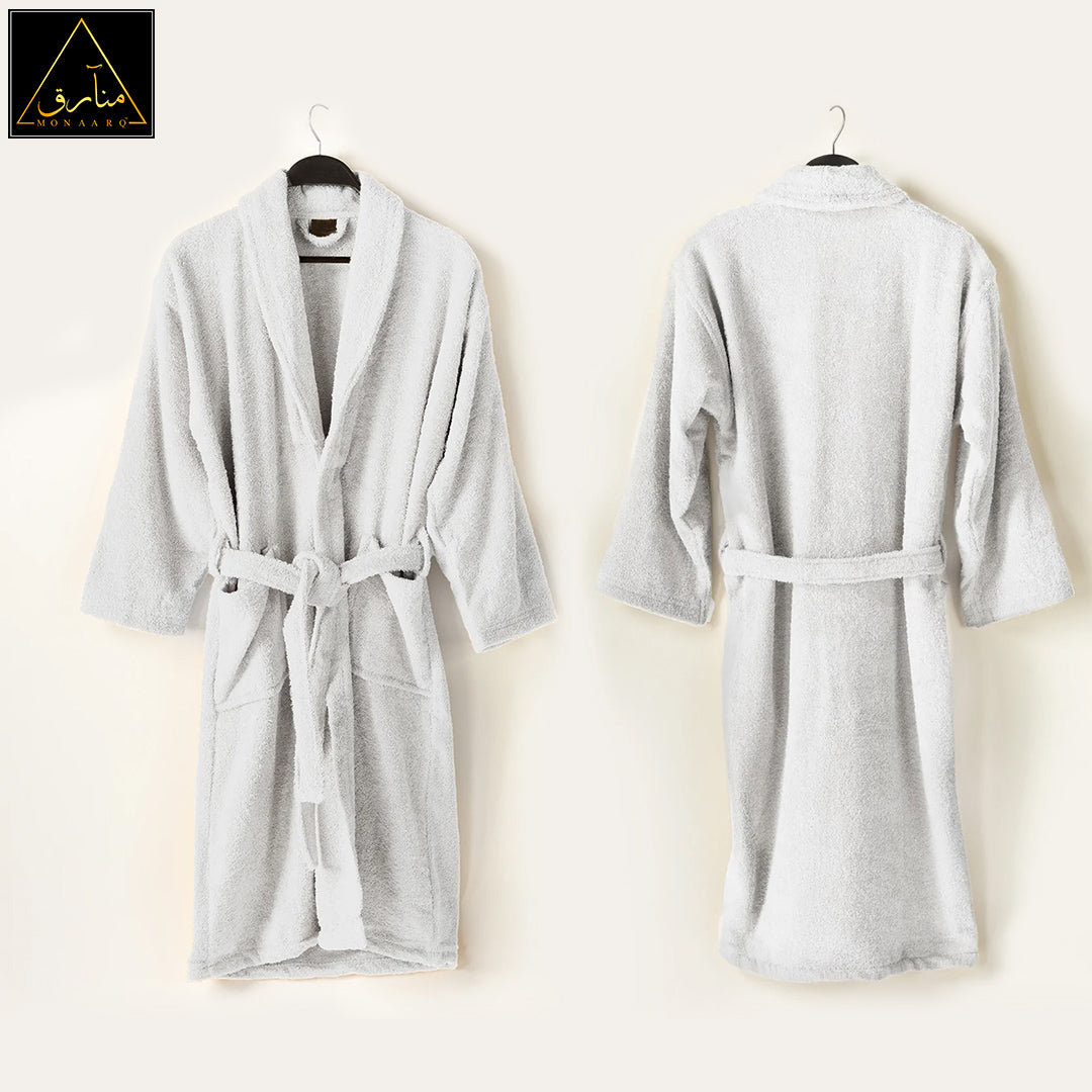 Bathrobe - Pearl White
