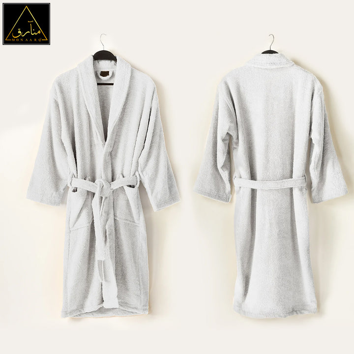 Bathrobe - Pearl White