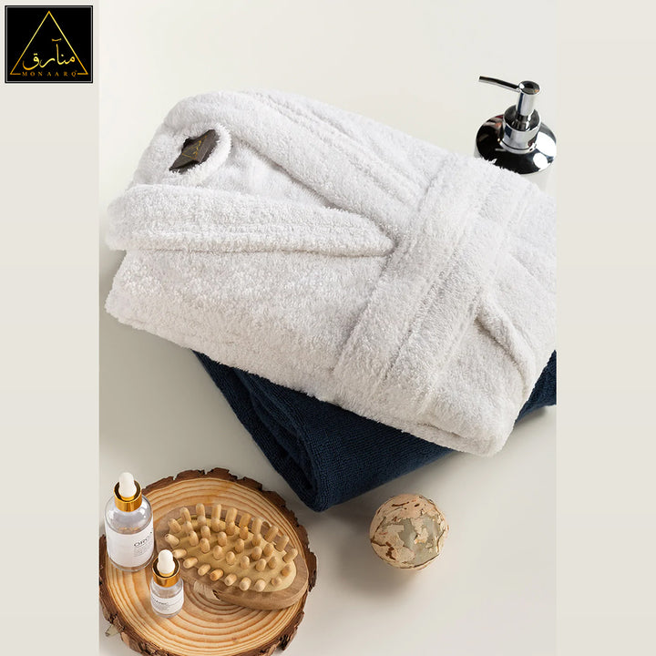 Bathrobe - Pearl White