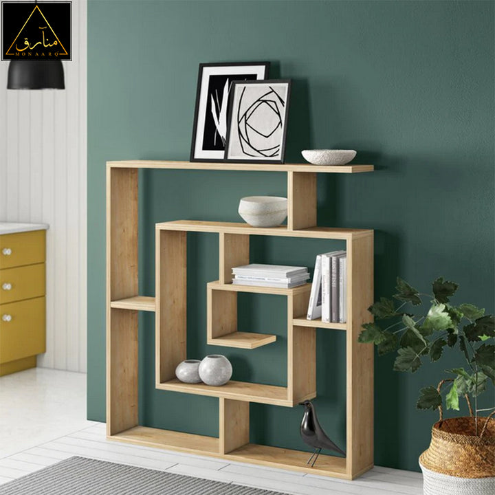 Open Bookshelf Square Design