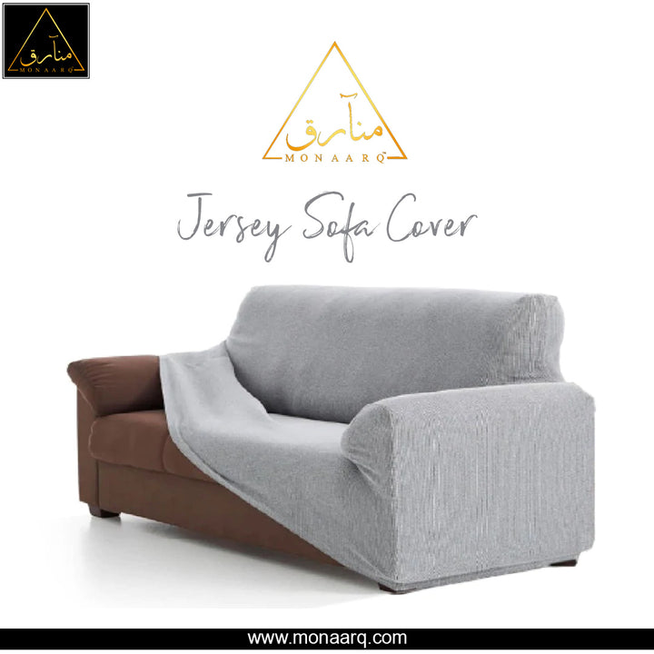 JERSEY SOFA COVER - Grey