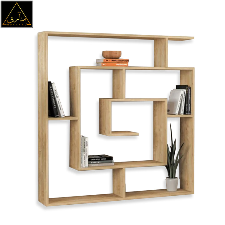 Open Bookshelf Square Design