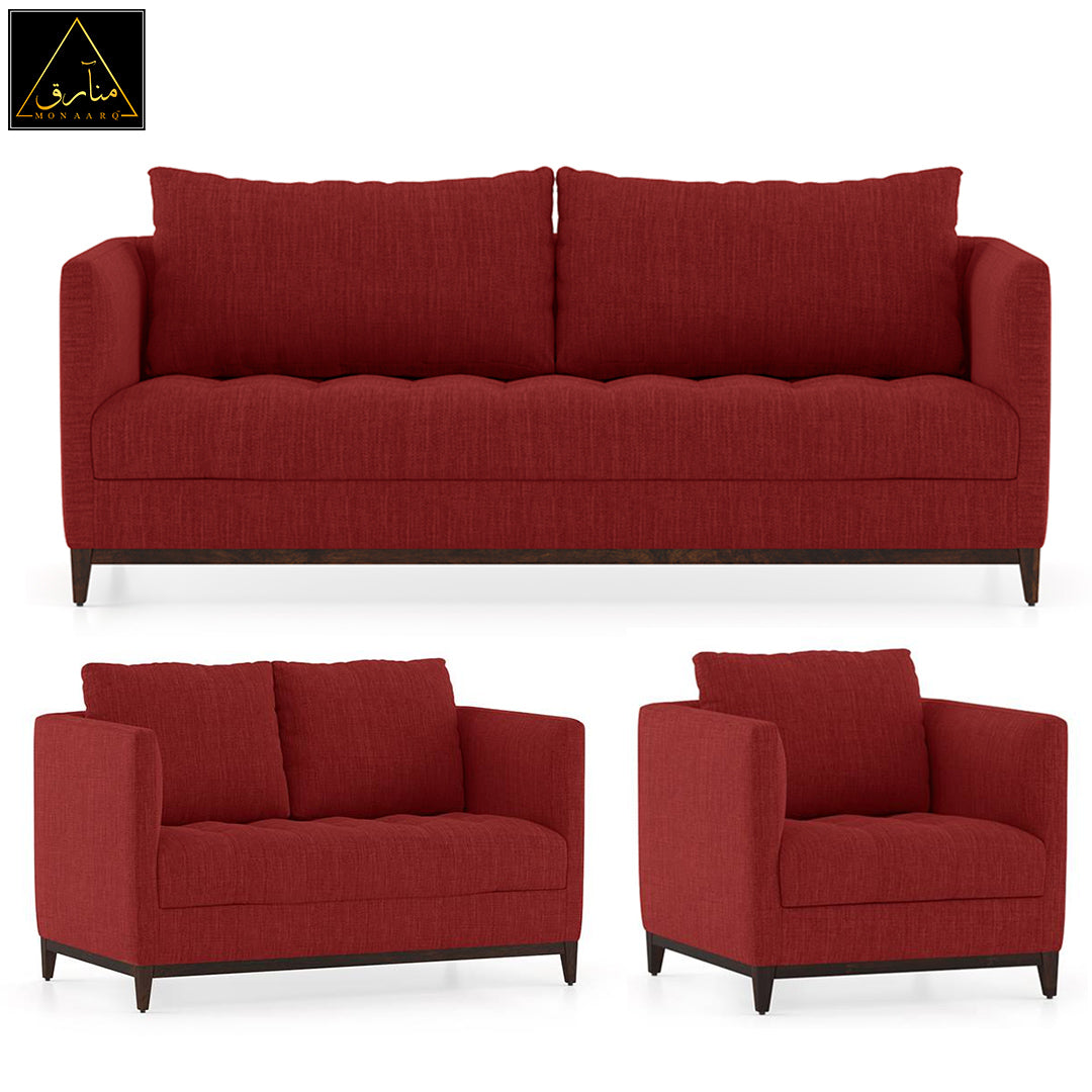 Florence Compact Sofa (Salsa Red)