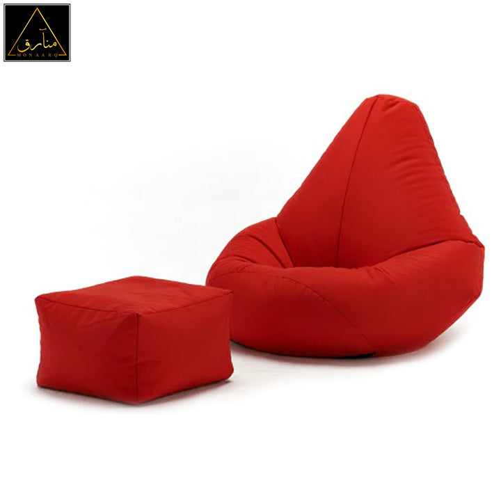 Set of Parachute Bean Bag with Stool