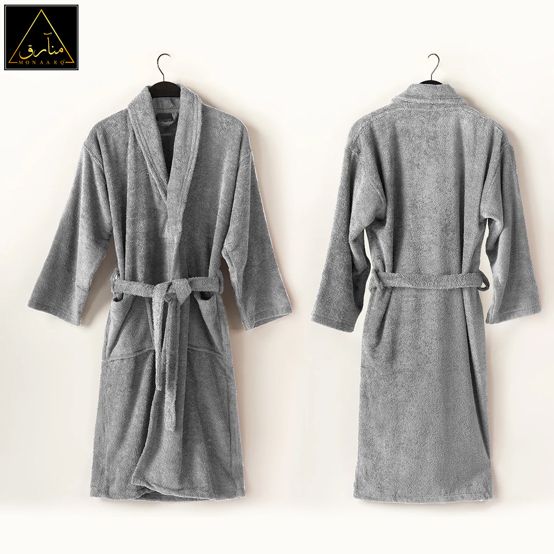 Bathrobe - Charcoal Grey
