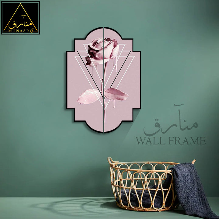 2 DIVIDED OIL PAINTING WALL FRAME