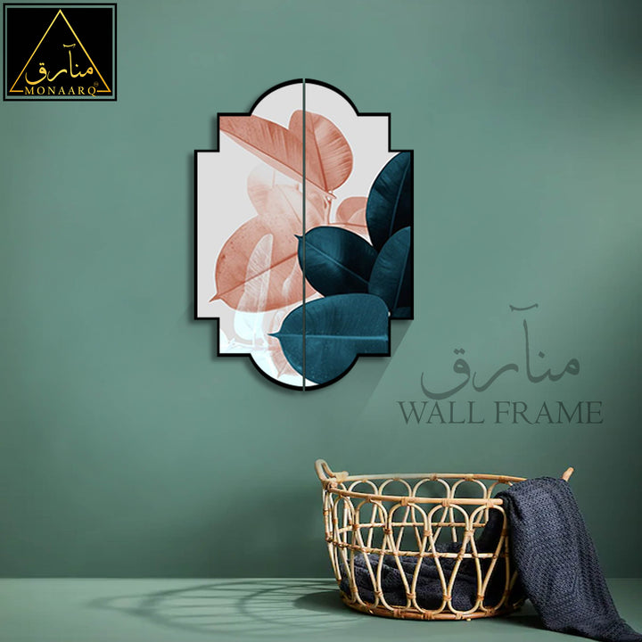 2 DIVIDED OIL PAINTING WALL FRAME