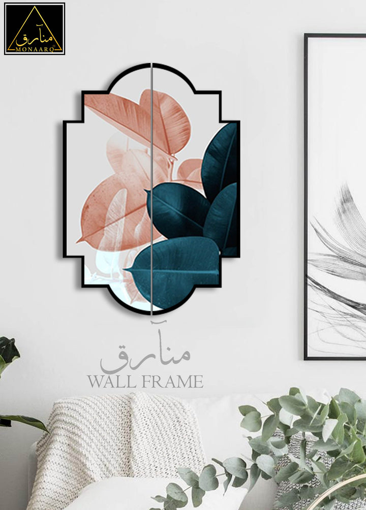 2 DIVIDED OIL PAINTING WALL FRAME