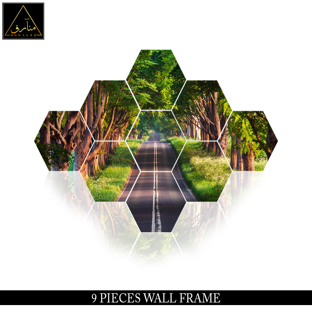 9 PIECES WALL FRAME