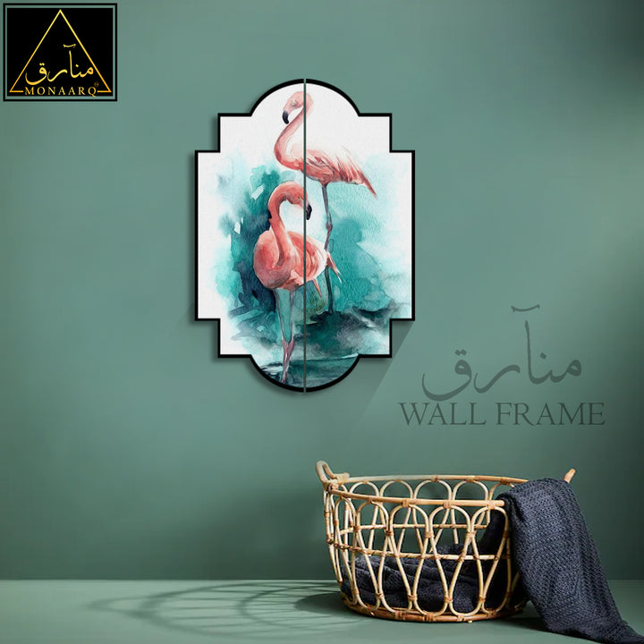 2 DIVIDED OIL PAINTING WALL FRAME