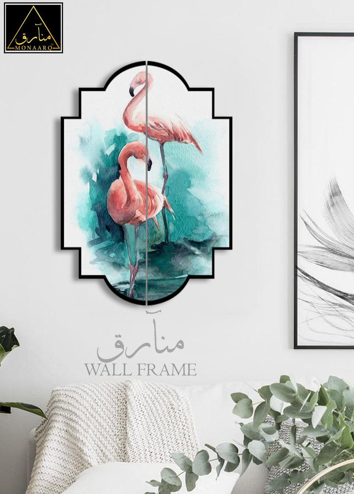 2 DIVIDED OIL PAINTING WALL FRAME