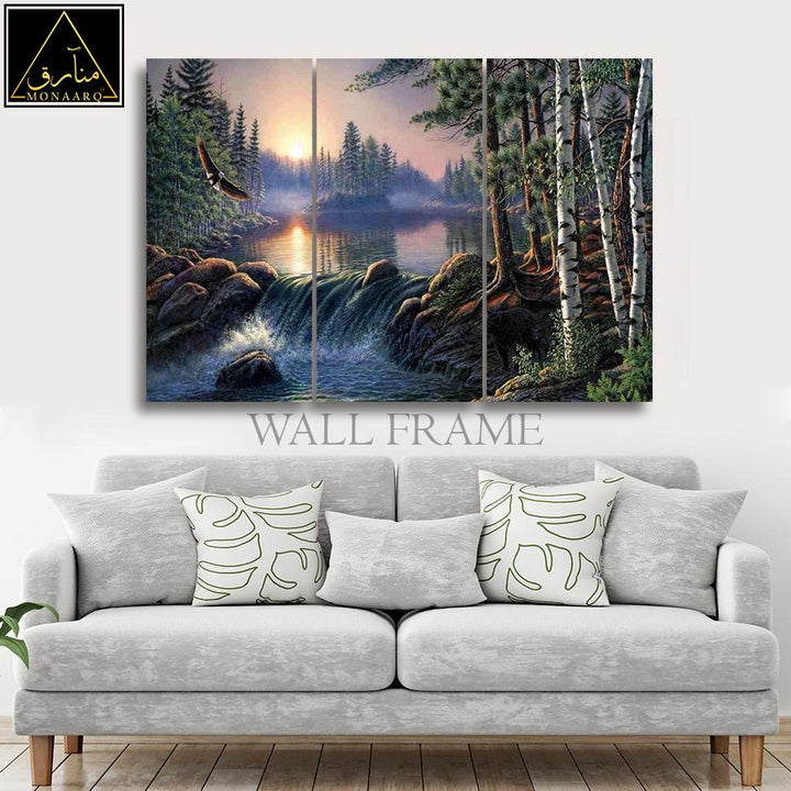 3 DIVIDED WALL FRAME
