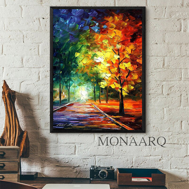 OIL PAINTING SINGLE WALL FRAME