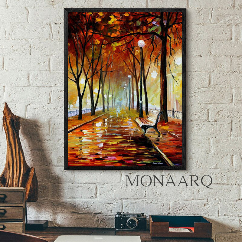 OIL PAINTING SINGLE WALL FRAME
