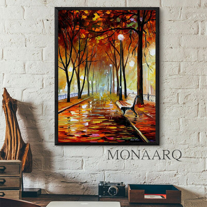 OIL PAINTING SINGLE WALL FRAME