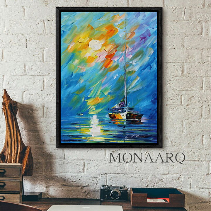 OIL PAINTING SINGLE WALL FRAME