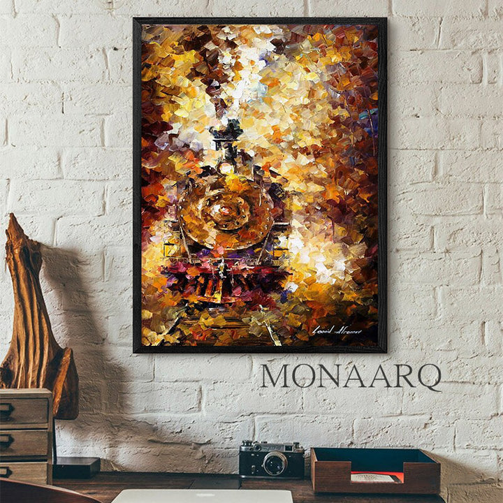OIL PAINTING SINGLE WALL FRAME