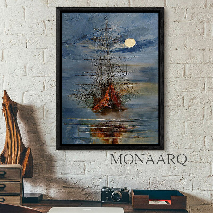 OIL PAINTING SINGLE WALL FRAME
