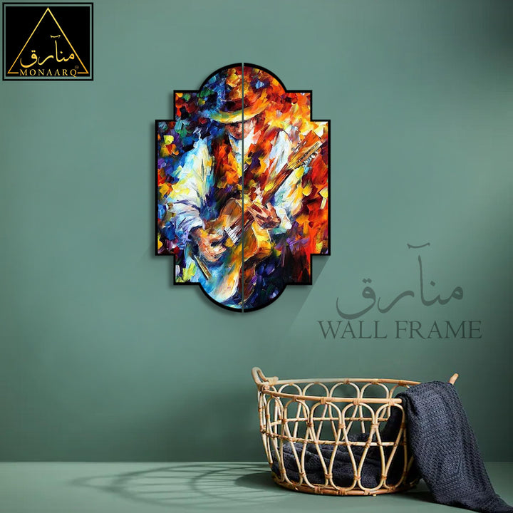 2 DIVIDED OIL PAINTING WALL FRAME