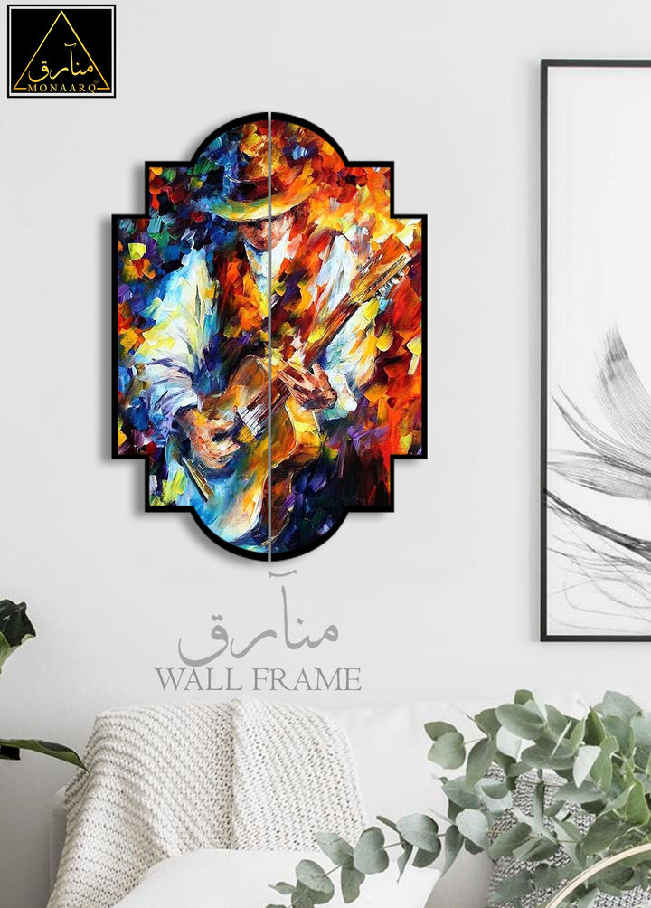 2 DIVIDED OIL PAINTING WALL FRAME