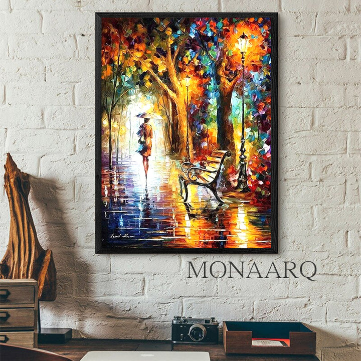 OIL PAINTING SINGLE WALL FRAME