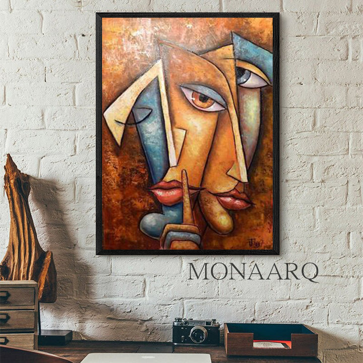 OIL PAINTING SINGLE WALL FRAME