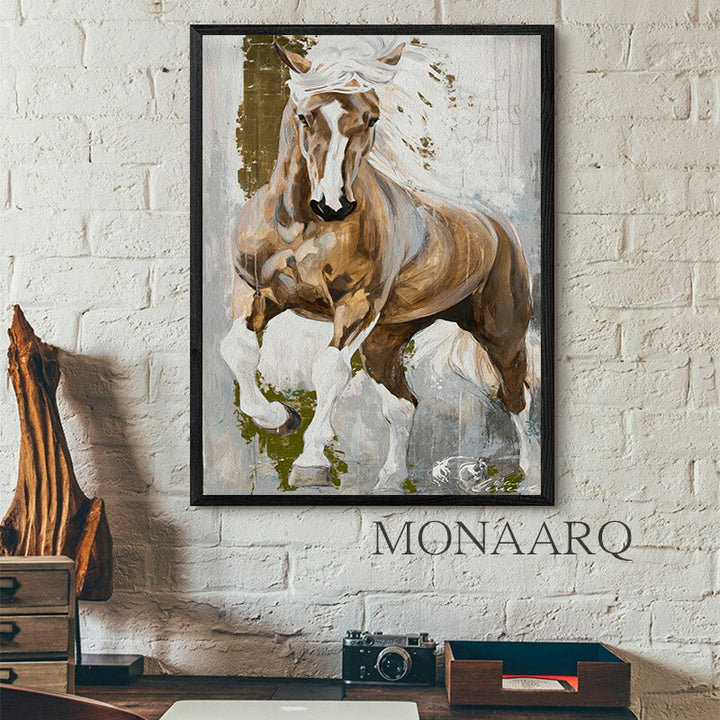 OIL PAINTING SINGLE WALL FRAME