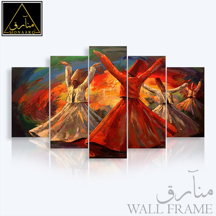 5 DIVIDED SCENRIES WALL FRAME