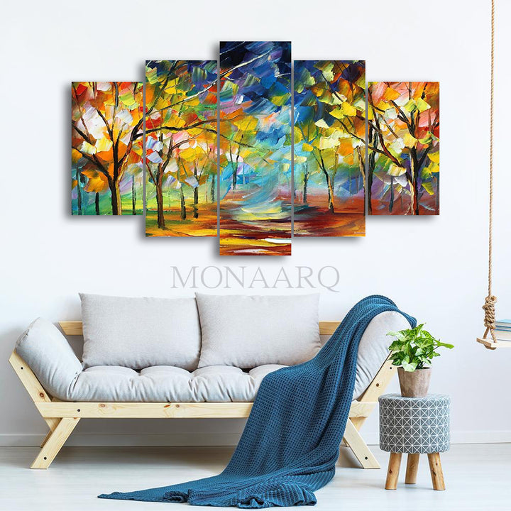 5 DIVIDED SCENRIES WALL FRAME