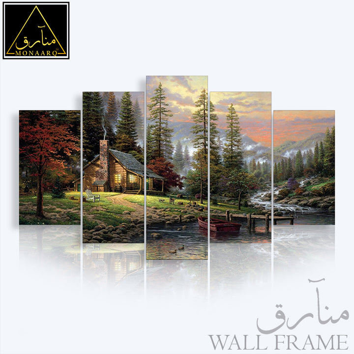 5 DIVIDED SCENRIES WALL FRAME